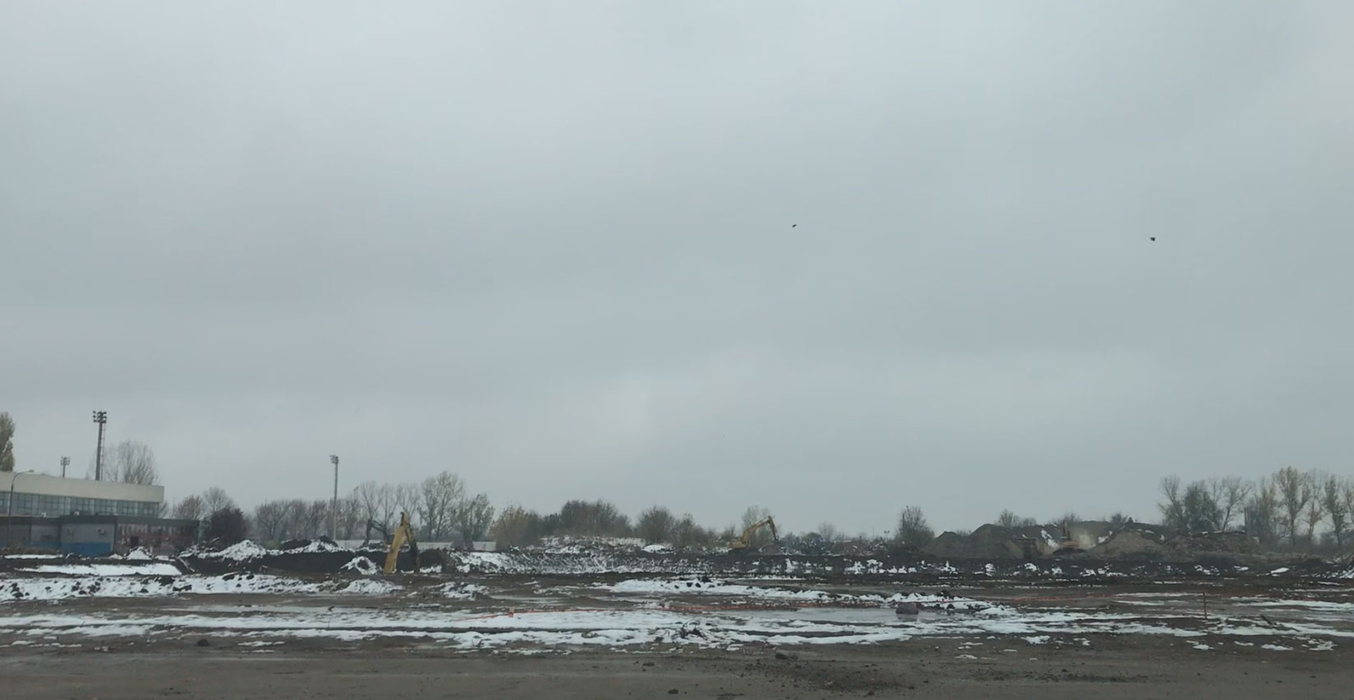 Stadionul Steaua a fost "ras", iar în perioada următoare va începe construcția noii arene