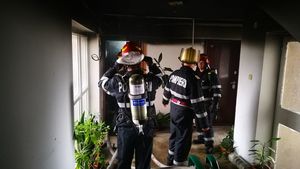 VIDEO / Alertă în Bucureşti! Zeci de oameni evacuaţi, după ce un apartament a luat foc. Sunt victime