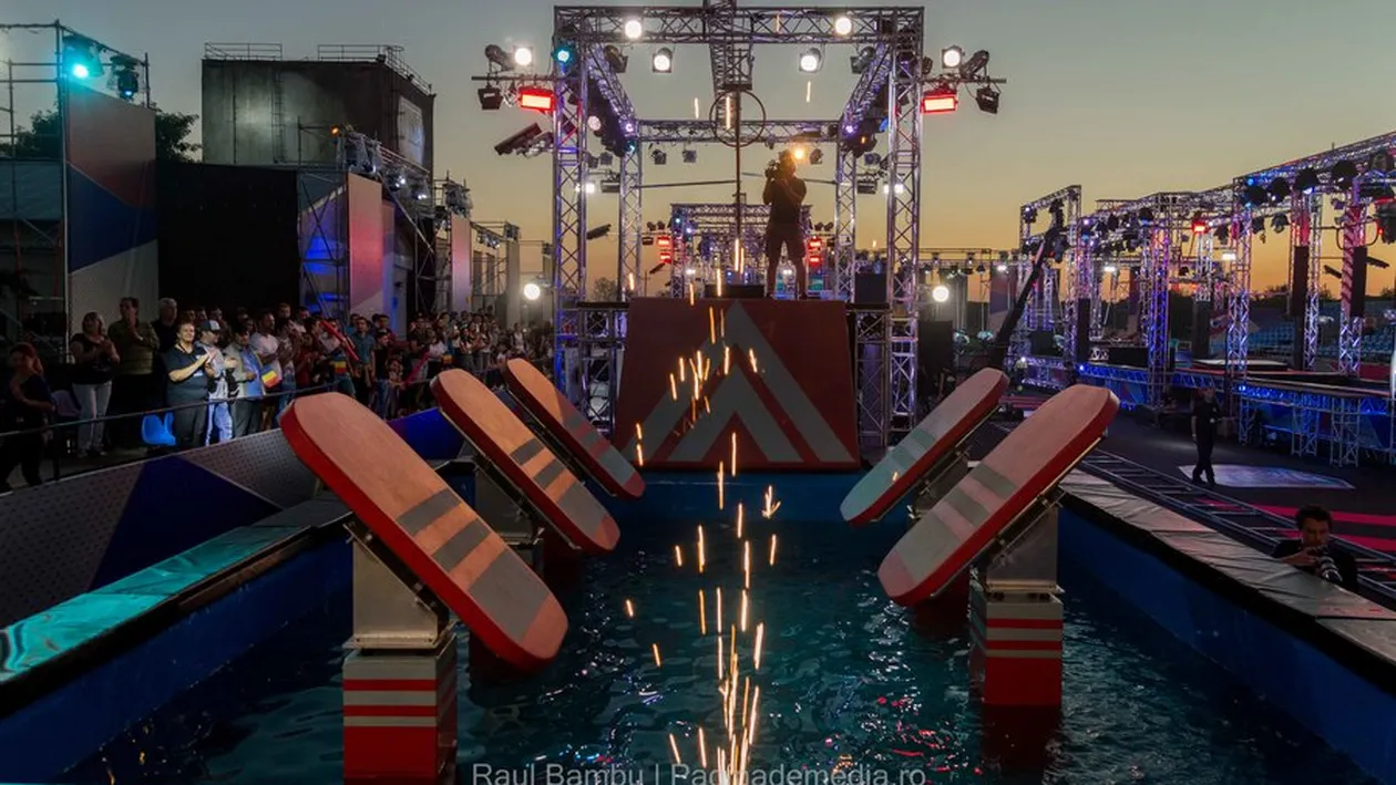 Cum arată platourile Ninja Warrior. Primele imagini din culisele show-ului Pro TV