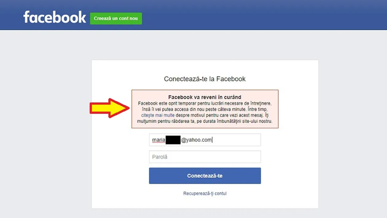 Facebook și Instagram au picat! Ce mesaje au primit utilizatorii când au vrut să acceseze rețelele de socializare