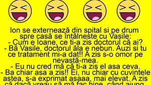 BANC | Ion se externează din spital și, pe drum spre casă, se întâlnește cu Vasile
