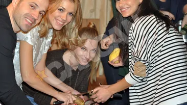 Cabral si Andreea Ibaka au petrecut doua saptamani de sarbatori: Am doborat recordul la mancat sarmale