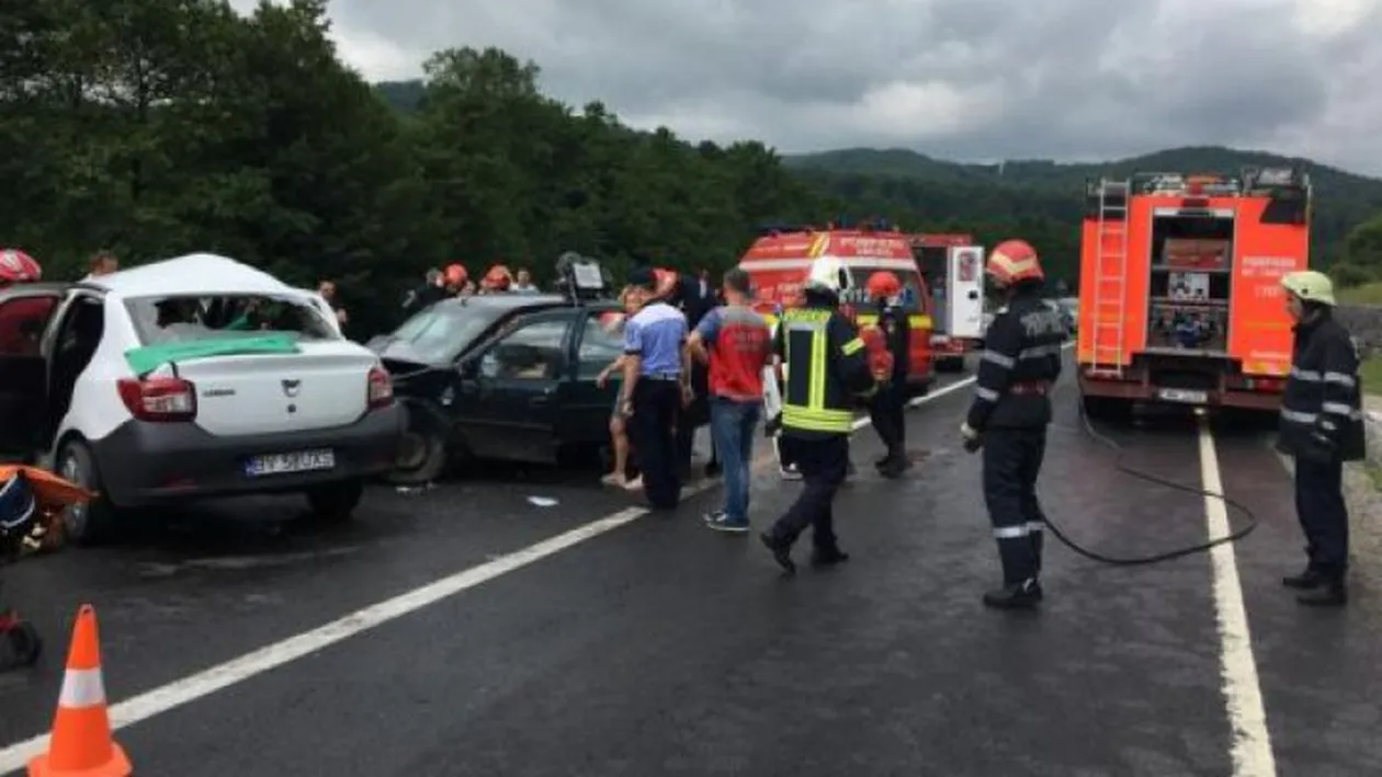 Accident grav pe DN1. Sunt șase victime, iar traficul este îngreunat