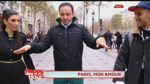 Tonciu şi Măruţă la Paris, distracţie de zile mari! Cătălin a dansat în plină stradă, iar Andreea s-a luat la harţă! Află de ce!