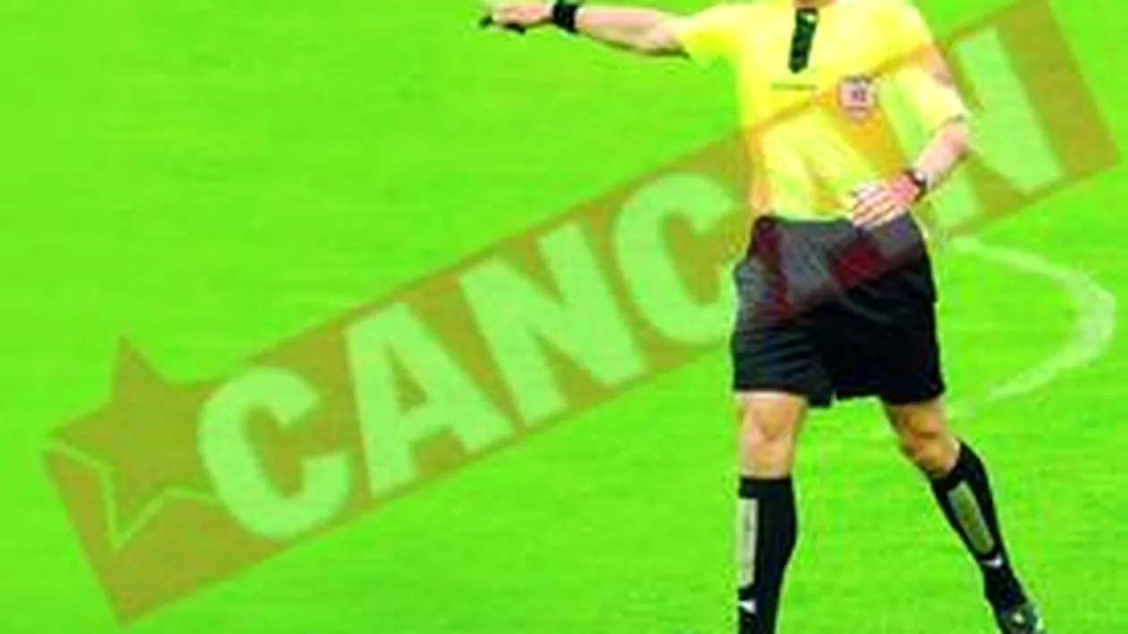 UEFA calca in picioare arbitrajul romanesc