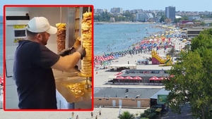 Câți lei primește ZILNIC un shaormar la mare, în acest sezon estival