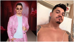 Imagine îngrijorătoare cu Bogdan de la Ploiești. Artistul a ajuns pe perfuzii