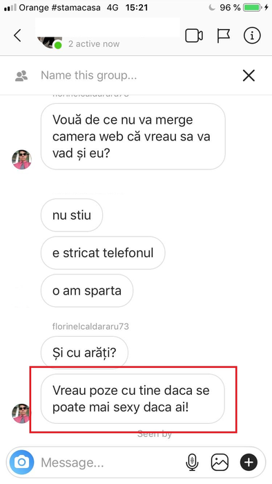 Convorbirile șocante dintre bărbat și cele două eleve