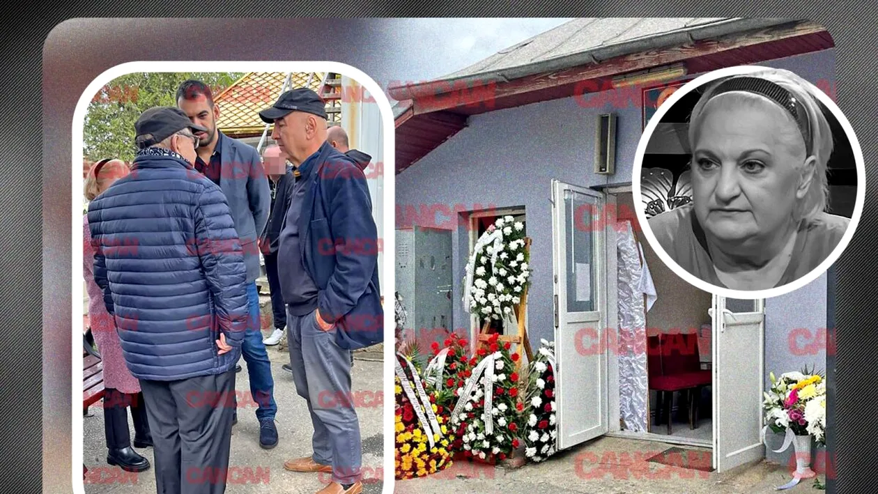 Imaginile durerii de la înmormântarea Marinelei Chelaru! Actrița, uitată pe ultimul drum! O mână de oameni au fost prezenți la ceremonie