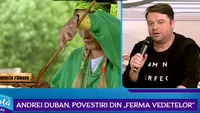 Andrei Duban, mărturisiri după ce a ieșit din Ferma vedetelor: Am dormit foarte mult trei în pat, cu Patrizia și cu soția. Am devenit mai liber