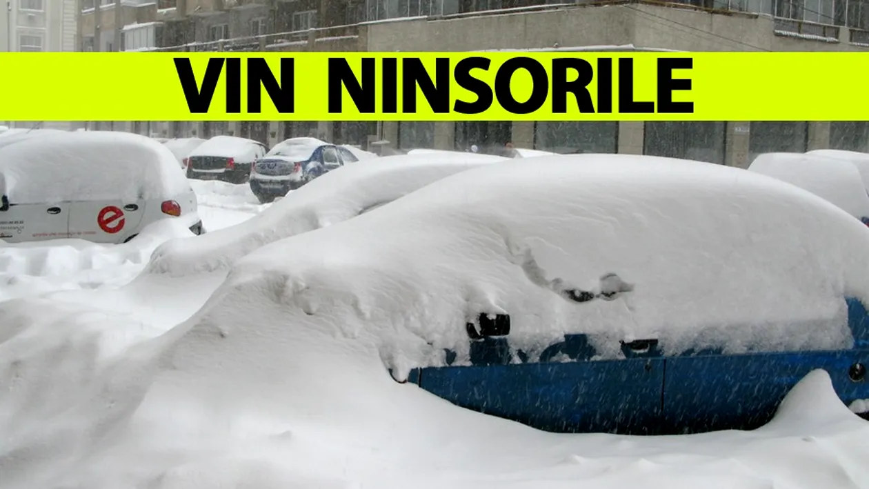 ANM a schimbat prognoza: Viscol și strat consistent de zăpadă în România