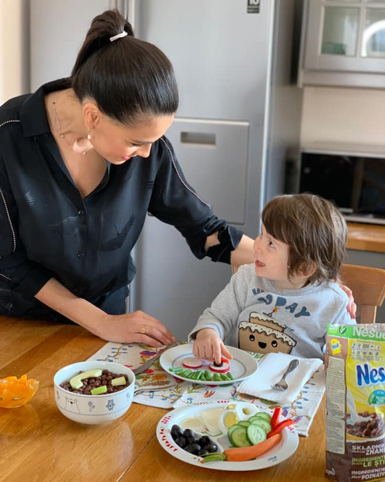 Anca Serea este o mămică model