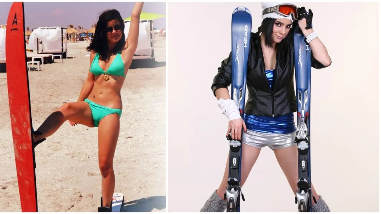 Oana Tache îşi schimbă schiurile, dar năravul ba: Sunt gata să revin la treabă chiar şi cu schiuri în picioare