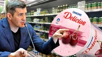 Mănânci iaurturi cu fructe de la Danone? Dragoș Pătraru a aflat din ce sunt făcute, de fapt