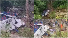 12 morți și 20 de răniți, după ce un autocar ce transporta elevi s-a răsturnat într-o prăpastie! Se întorceau din excursie