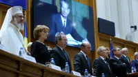 Şedinţă dedicată Regelui Mihai, la Parlament. Principesa Margareta: „Bunătatea şi iertarea tatălui meu au învins toate relele secolului trecut!” 