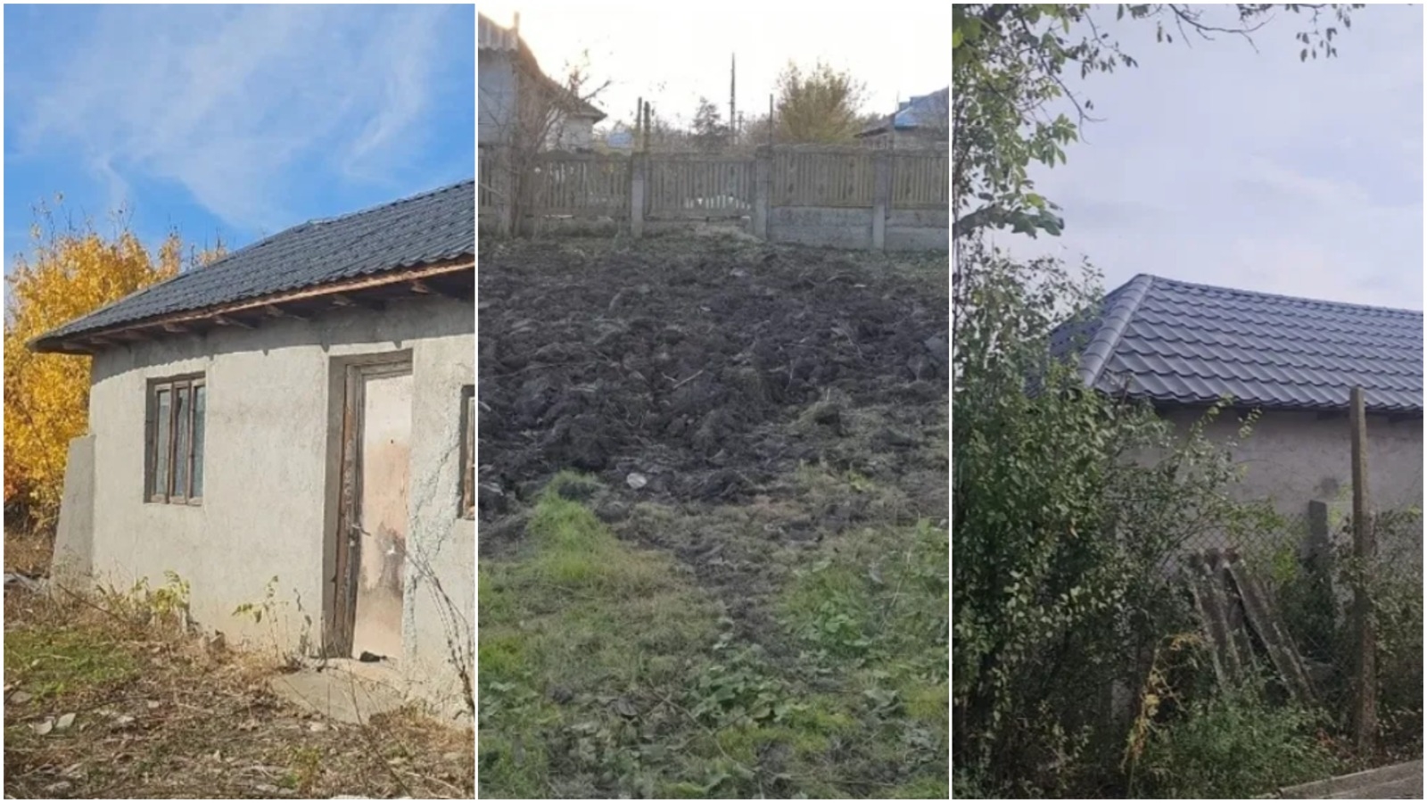 Localitatea din România în care poți cumpăra o casă tradițională cu doar 9000 de euro. Terenul are peste 1500 de metri pătrați