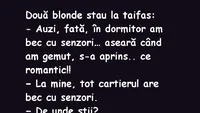 BANCUL ZILEI | Auzi, fată, în dormitor am bec cu senzori