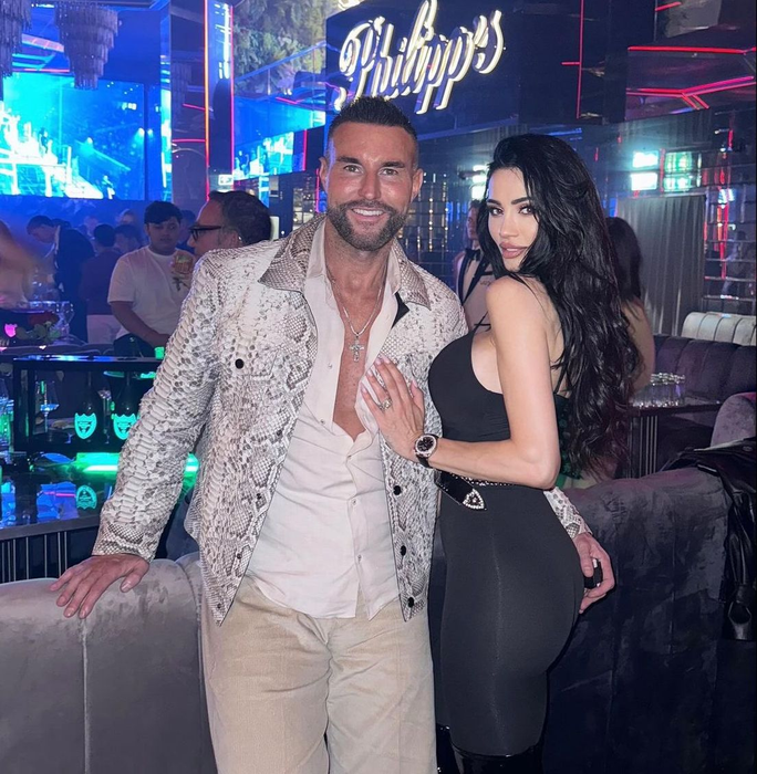 Philipp Plein și Andreea Sasu, apariție demnă de prima copertă. Foto: Instagram / Philipp Plein și Andreea Sasu