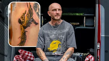 Bordea marchează o nouă etapă cu un alt tatuaj, dar nu renunță la fosta soție: “Când ajungi prea sus e posibil să te arzi”