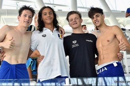 David Popovici, pe vremea când avea părul lung. Sursă foto: Instagram