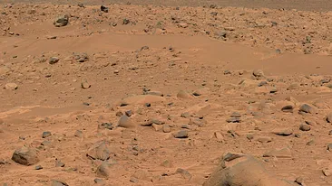 De două săptămâni, o uriaşă furtună de praf îşi face de cap pe Marte