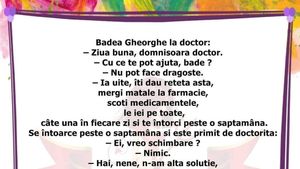 BANC | Badea Gheorghe, la doctor
