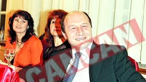 Basescu chefuieste azi cu fostii colegi de facultate in vila prezidentiala de la Neptun