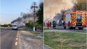 LIVE TEXT | Breaking news! Explozie puternică la o stație de alimentare din Dâmbovița. O persoană decedată, 26 de pompieri răniți, explozii în lanț la stația GPL