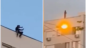 Scene tulburătoare în sectorul 6, din București. Îndemnat de soție, un bărbat s-a aruncat în gol