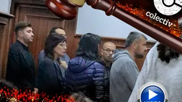 Filmări în premieră cu Piedone & patronii Colectiv, umili în boxa acuzaților