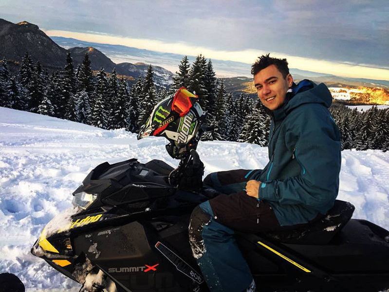 Andrei Oprea este mare fan al excursiilor montane