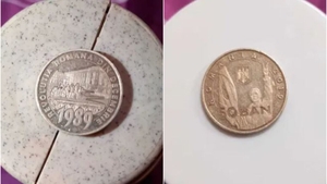 Dacă ai așa ceva acasă, te poți îmbogăți! Cu cât se vinde o monedă de 50 de bani din 1989 acum, în 2023