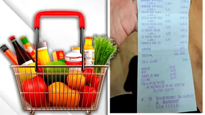 Bonul din 2007, greu de imaginat azi! Ce cumpărai cu 18,54 lei și cât ar costa acum același coș