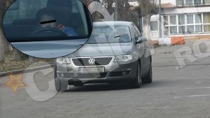 "Spune-mi ca nu vad bine!" Un copil de doar sase ani s-a plimbat la volanul unei masini prin Herastrau!