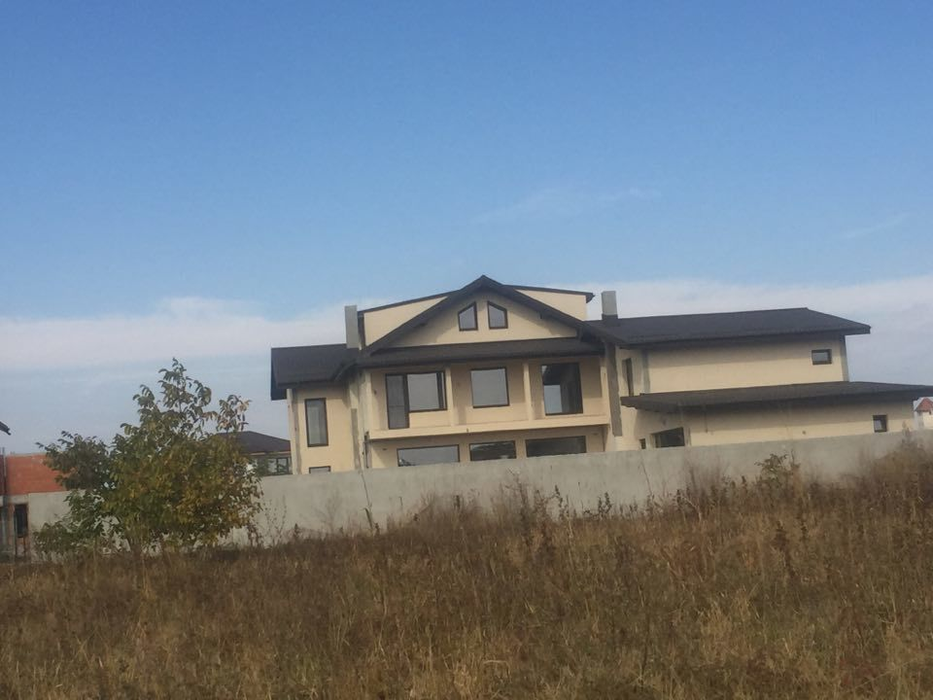 Gabriela Cristea şi Tavi Clonda s-au fotografiat lângă palatul de la Corbeanca. “Să sădeşti un pom, să construieşti o casă şi să…”