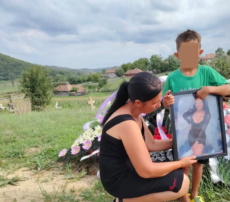 Anda a lăsat în urma ei un băiețel de 6 ani, care nu-și va mai strânge niciodată în brațe mama foto: captură TikTok