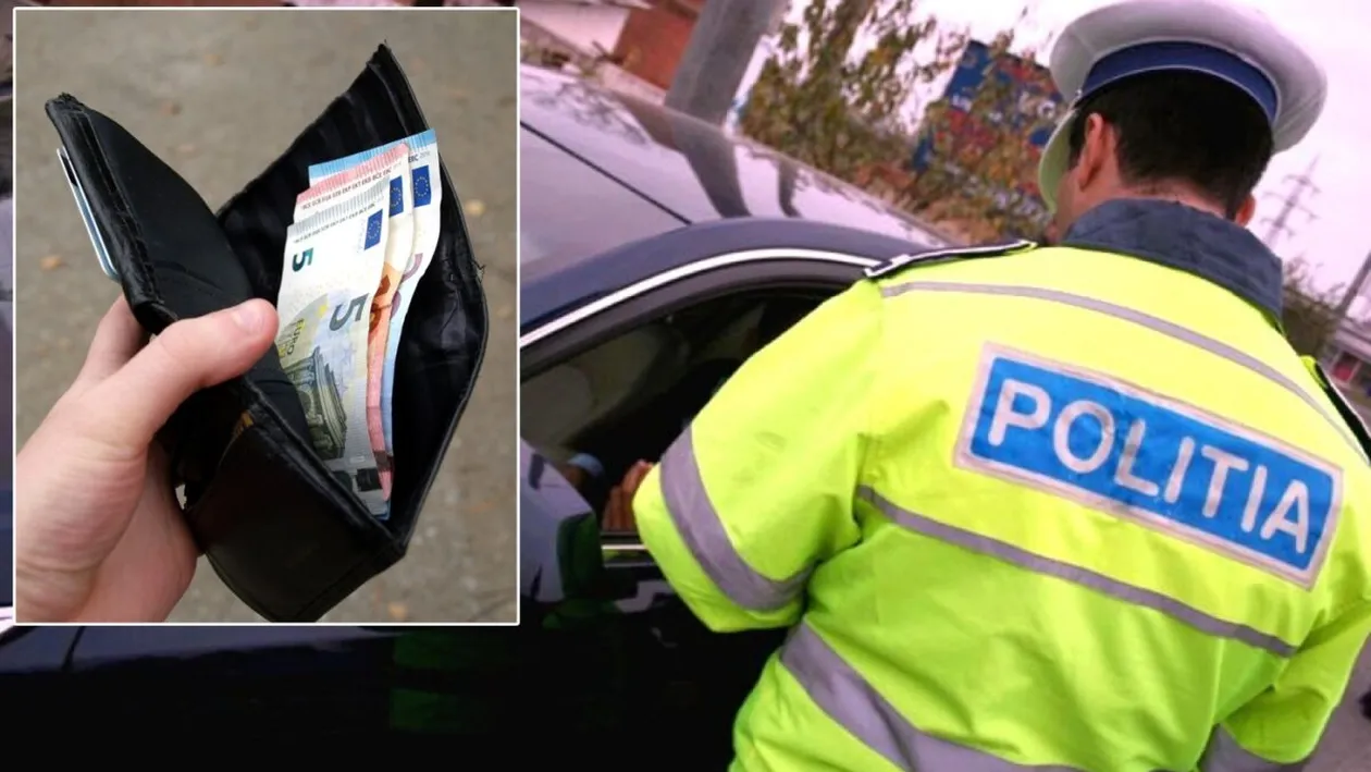 Ce a pățit un șofer austriac, prins drogat la volan în Brașov, după ce i-a dat șpagă 200 de euro polițistului care l-a oprit