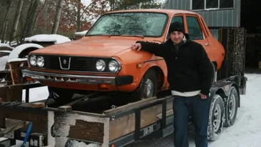 Soarta primei Dacii de la New York! Romanul care o conducea a vandut-o pe o portie de mici, dar si-a luat in schimb o limuzina!