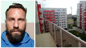 Incident șocant în Arad. Un fost fotbalist s-a aruncat de la etajul șapte al unui bloc