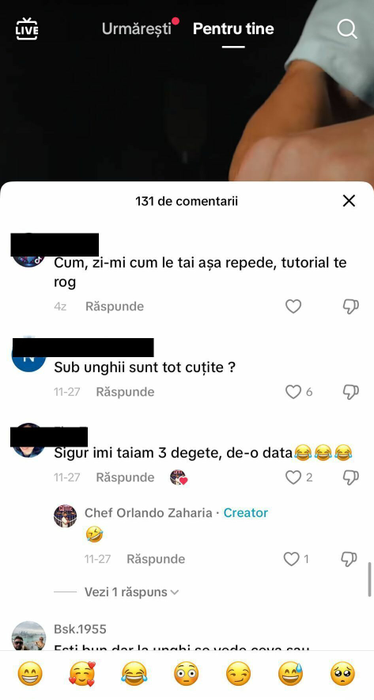 Chef Orlando Zaharia, desființat pe TikTok! Imaginile cu juratul de la Antena 1 s-au viralizat rapid: ”Ce facem cu unghiile la un asemenea bucătar?!”