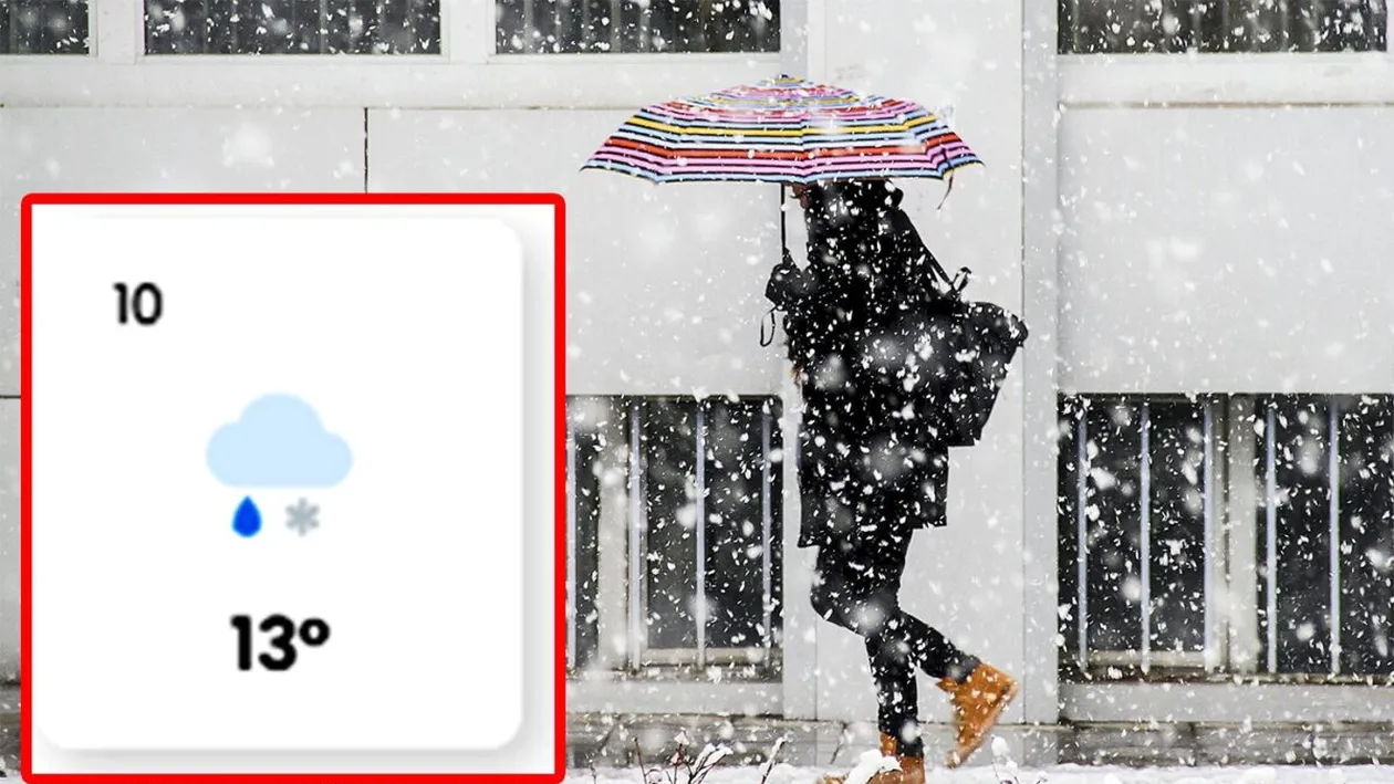 Meteorologii Easeweather au anunțat deja prima zăpadă. Pe ce dată se întorc ninsorile în România. Este mult mai repede ca în alți ani