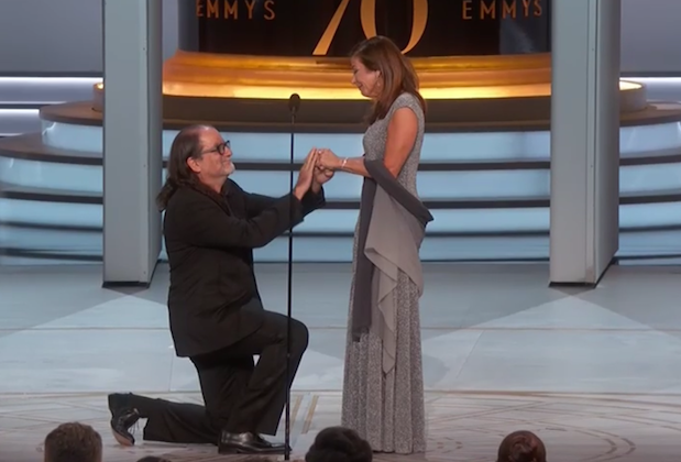 Glenn Weiss s-a logodit cu Jan Svendsen! Regizorul a cerut-o de soție, după ce el a primit un trofeu la Premiile Emmy 2018