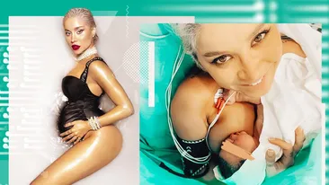 Fosta concurentă de la Asia Express a născut după 12 ore de travaliu. Primele imagini cu bebelușul: “Deci tu ai…”