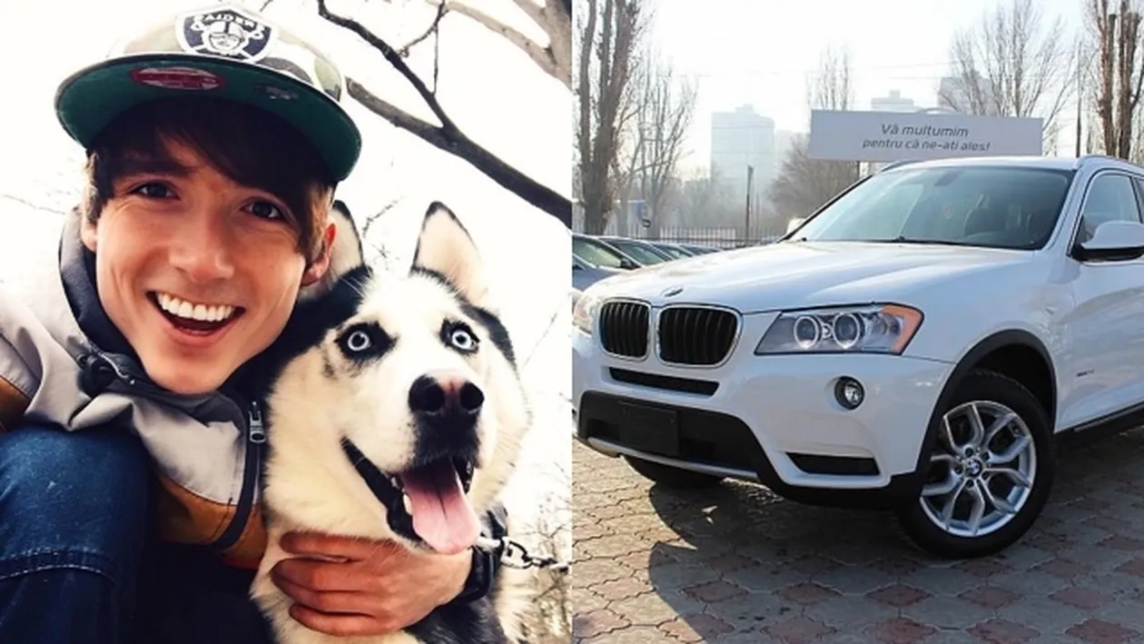 Celebrul vlogger Ilie Bivol a luat o decizie radicală: îşi vinde BMW-ul! Cât cere pe el şi în ce va investi banii obţinuţi