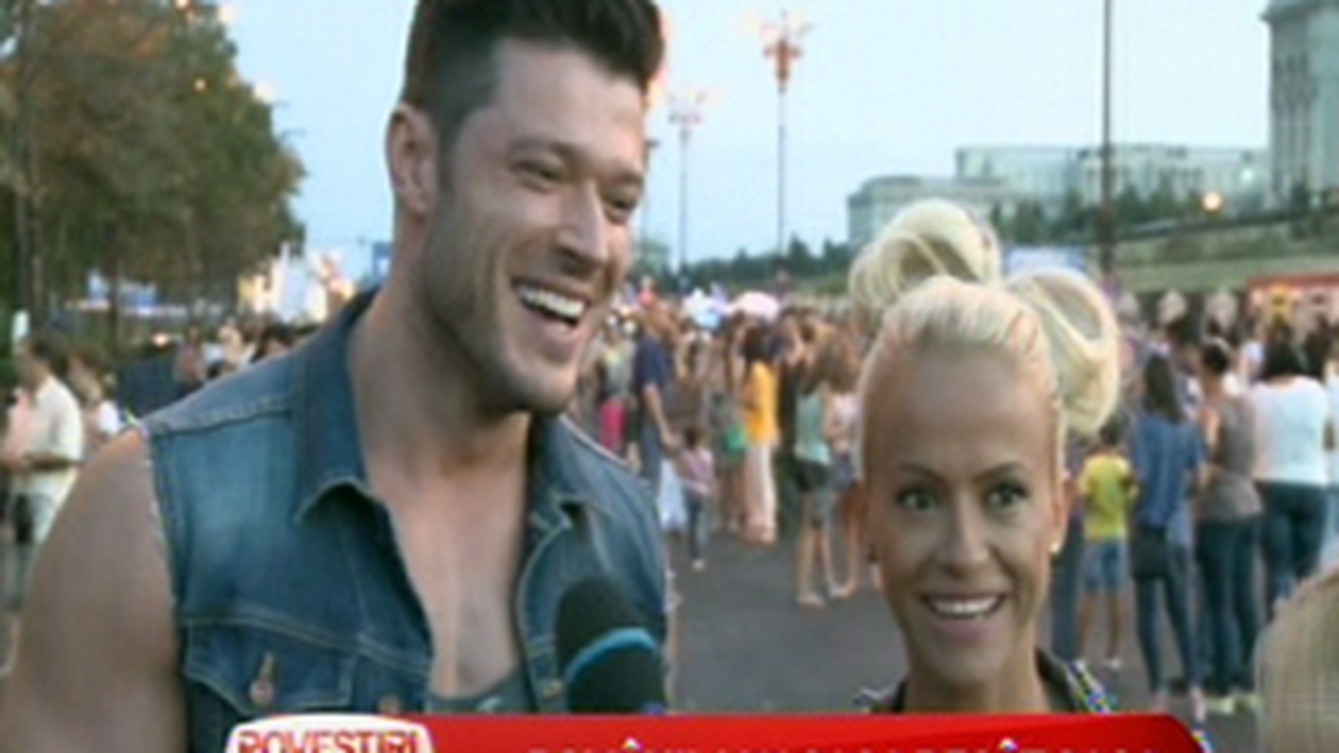 Anda Adam nu s-a deghizat in Lady GaGa la concert:  "Am vrut sa ma imbrac mai extravagant, dar nu am avut timp"