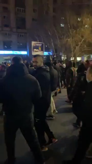 Dani, fiul lui Florin Salam, a ieșit la protestul din Capitală