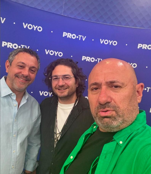 Sorin Bontea, Florin Dumitrescu și Cătălin Scărlătescu vor prezenta, acum, show-ul culinar MasterChef (Foto: Instagram)