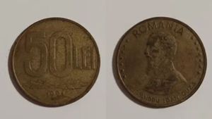 O mai ai acasă? Suma ireală cu care se vinde o monedă de 50 de lei din anul 1991, acum, în 2024