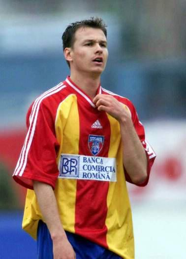 Cristi Ciocoiu în vremea în care juca la Steaua